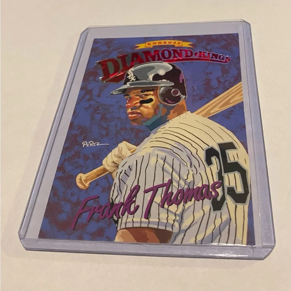Frank Thomas Rare! 1994 Donruss Diamond Kings Baseball Card # DK-28 Vintage